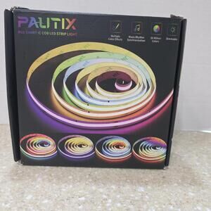 PAUTIX RGB Smart IC COB LED Strip Lights,Work with Alexa/Google Assistant,20ft